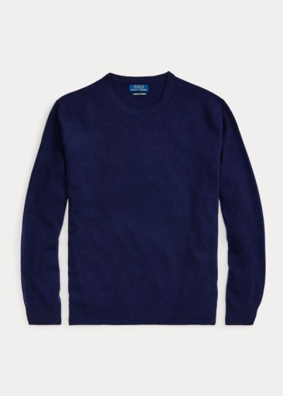 Polo Ralph Lauren Washable Cashmere Striktrøje Herre Danmark (KJGIZ7142)